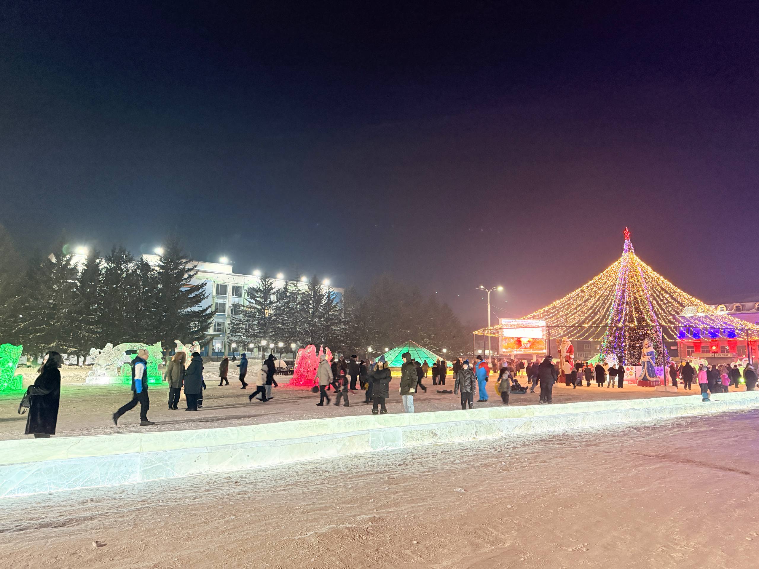 Белогорск встретил Новый 2026 год без происшествий. 